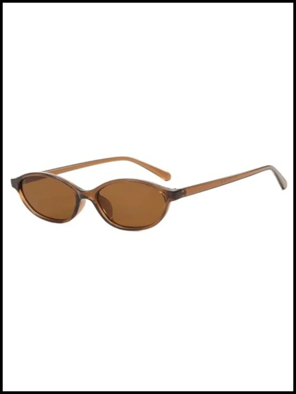Retro Oval Sunglasses Women Y2K UV400 Cat Eye Lightweight Shades